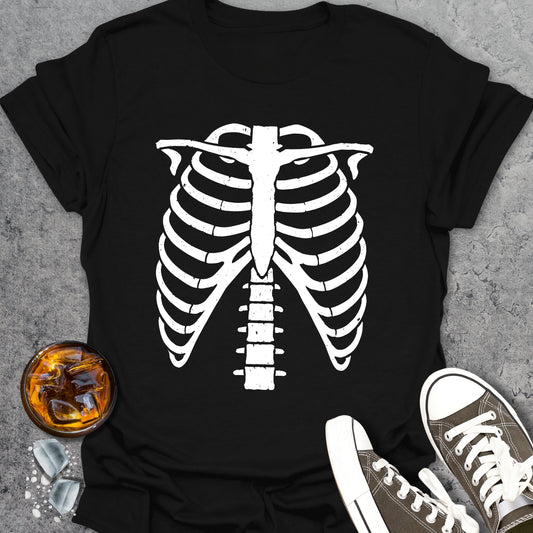 Skeleton Lazy Halloween T-Shirt