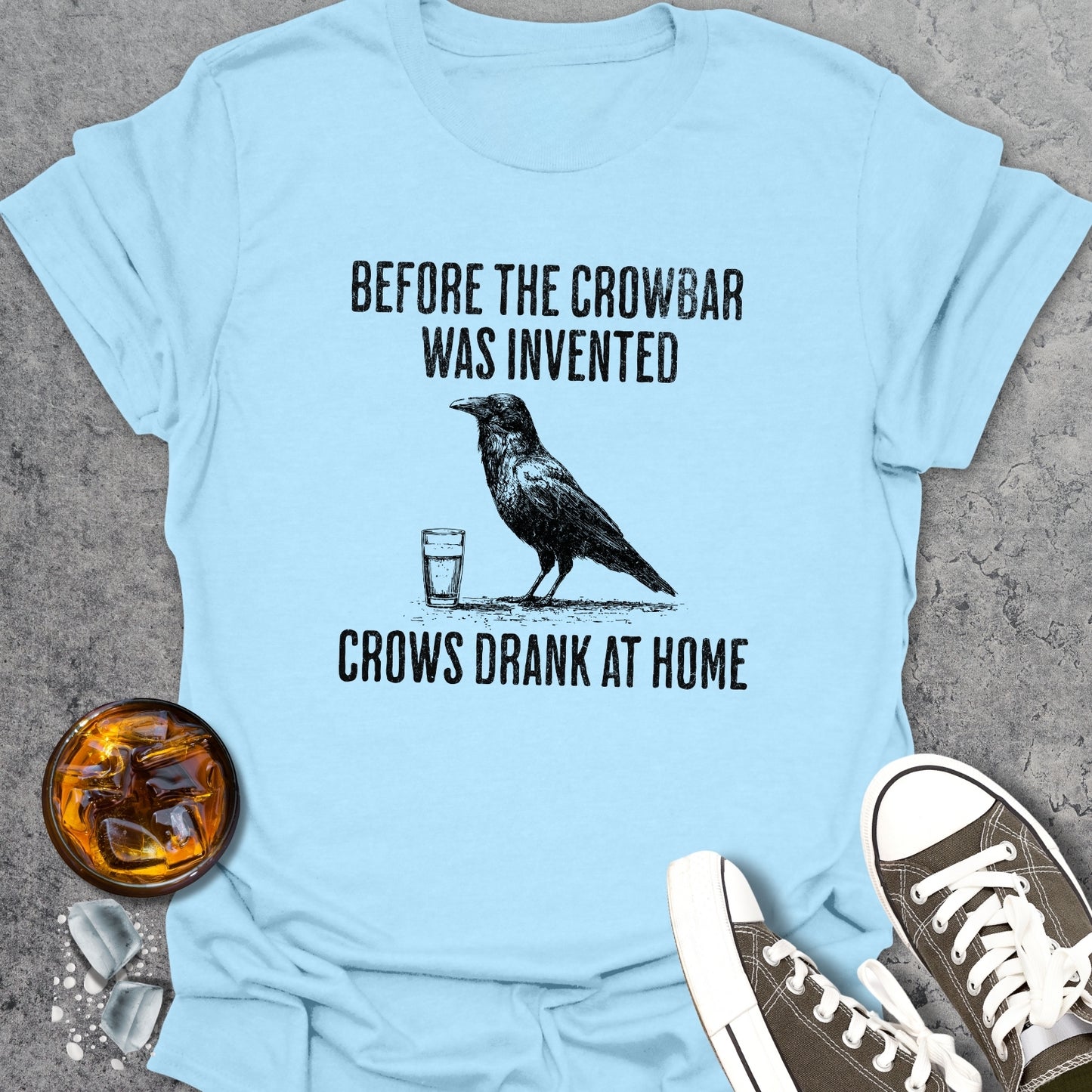 Drinking Crow T-Shirt