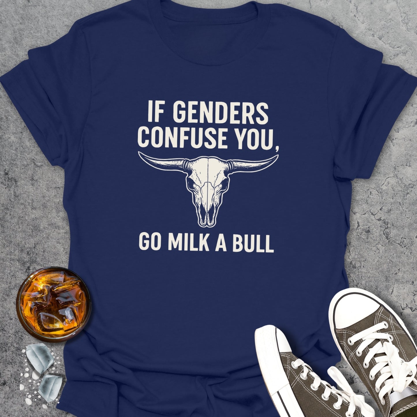 Go Milk A Bull T-Shirt