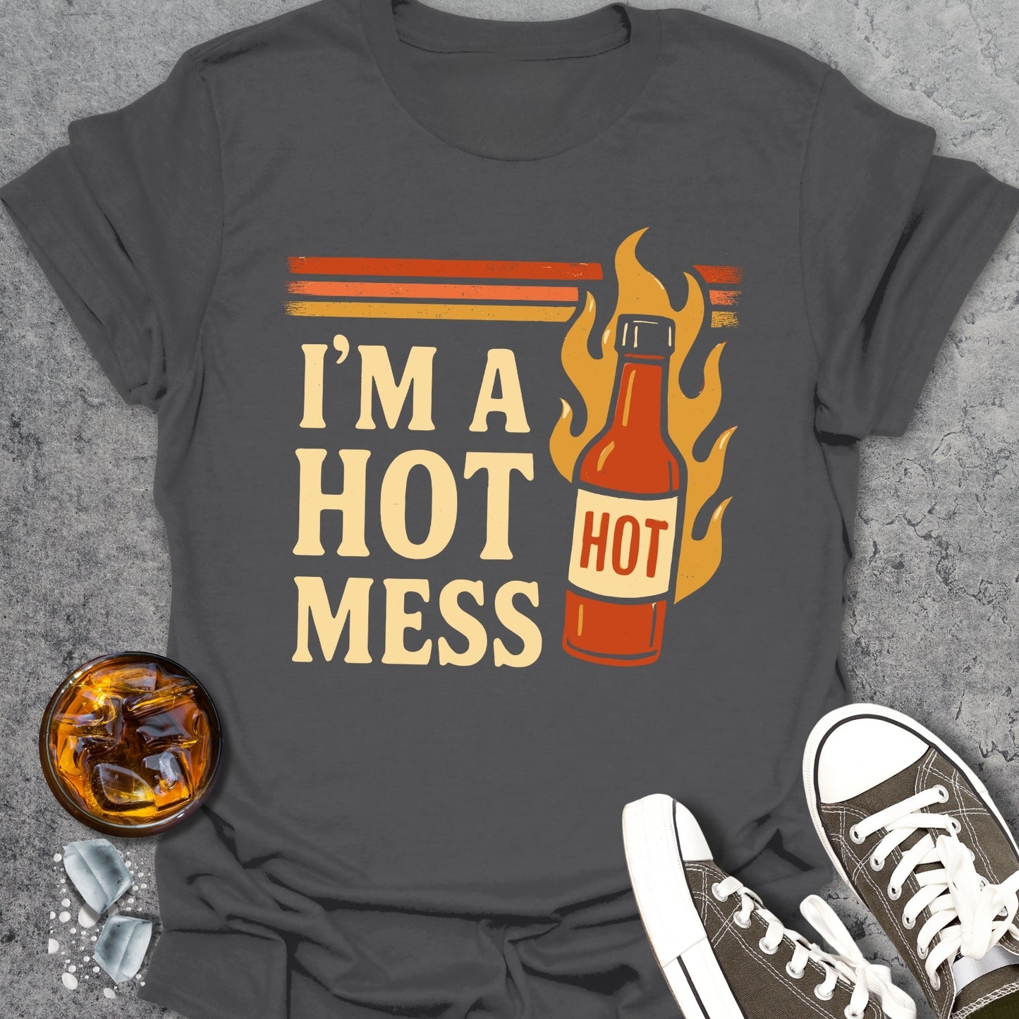 Hot Mess Funny T-Shirt