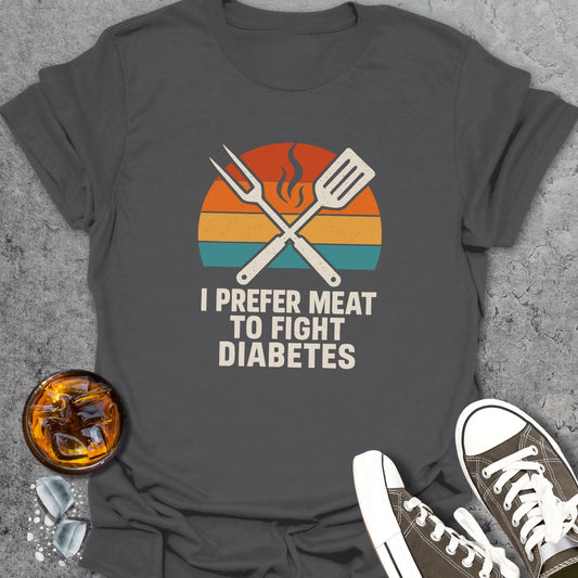 Meat To Fight Diabetes T-Shirt