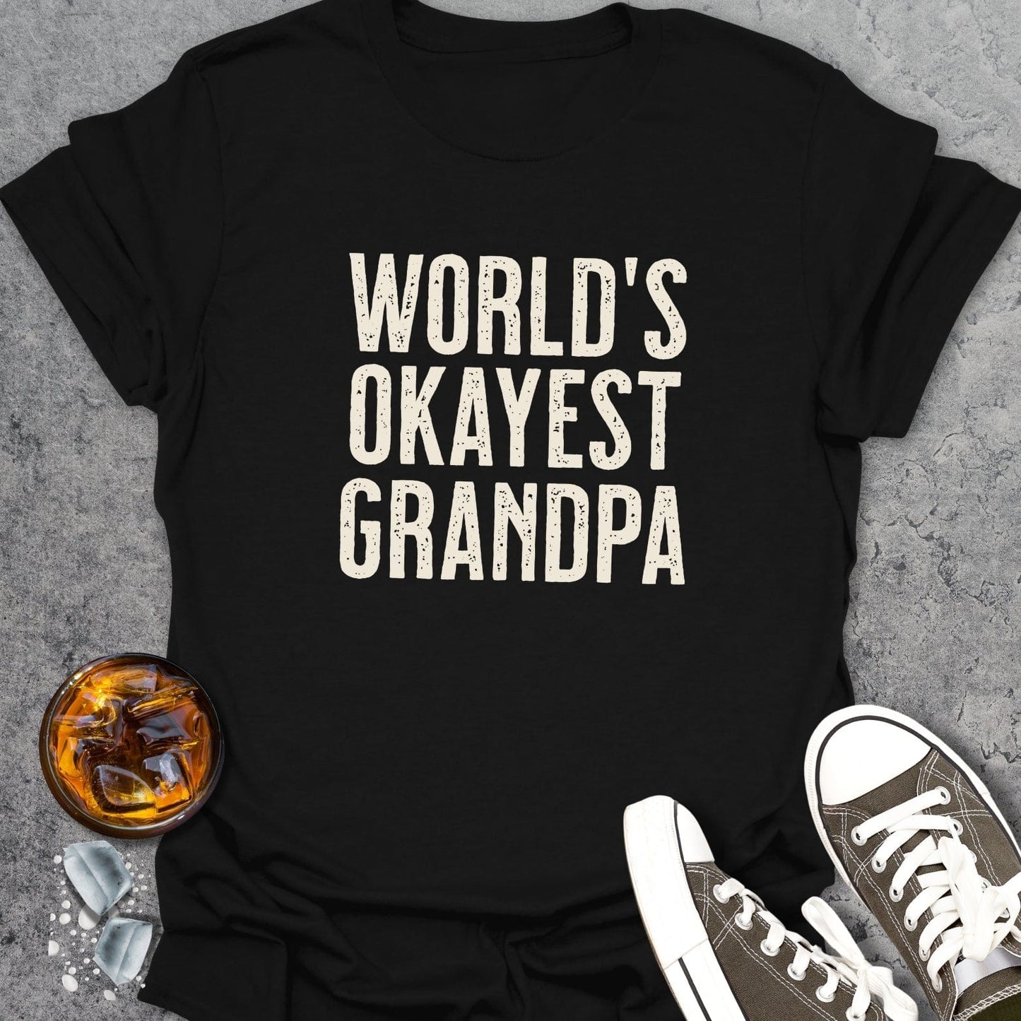 World's Okayest Grandpa T-Shirt