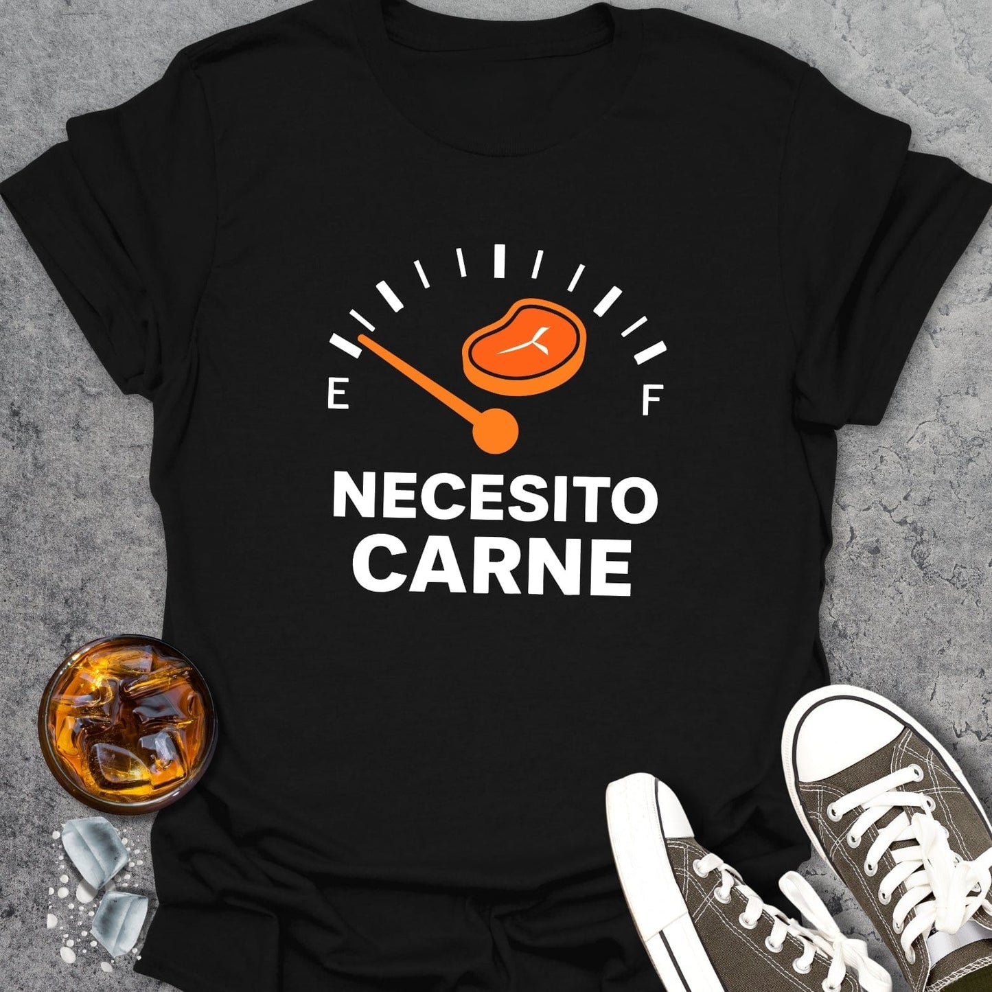 Necesito Carne Funny T-Shirt