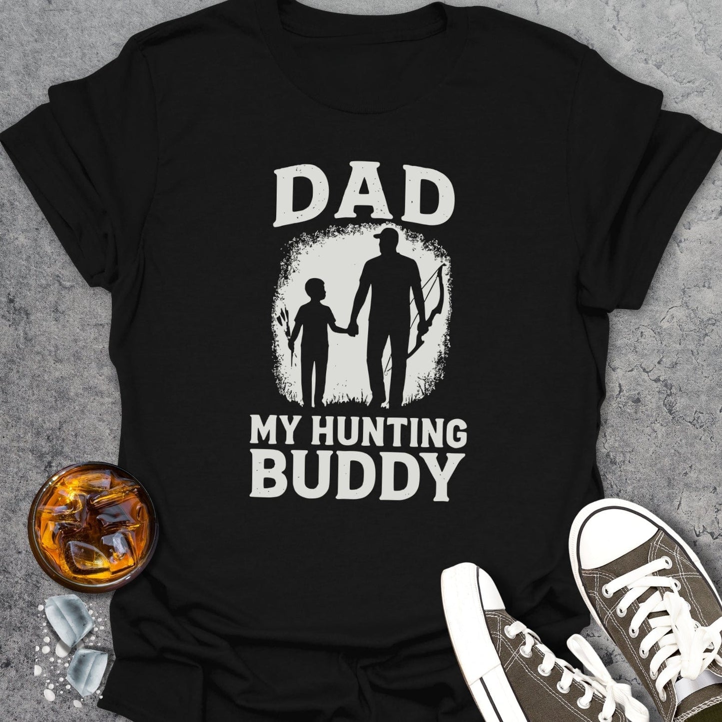 Dad My Bow Hunting Buddy T-Shirt