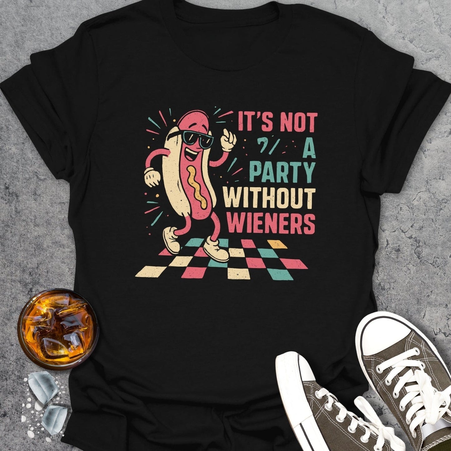 Not A Party Funny T-shirt