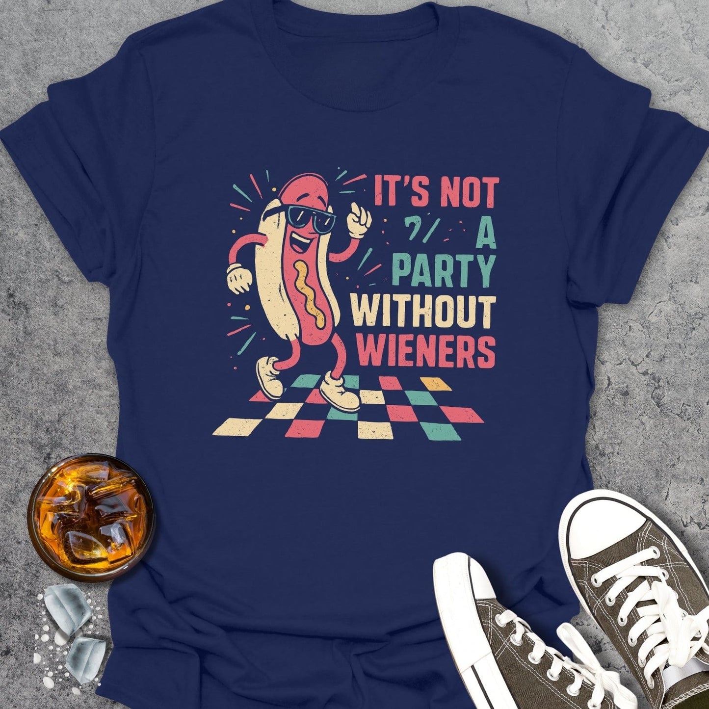 Not A Party Funny T-shirt