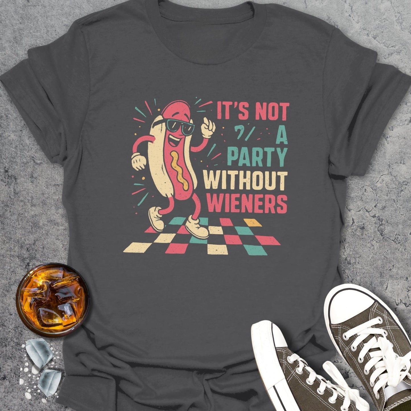 Not A Party Funny T-shirt