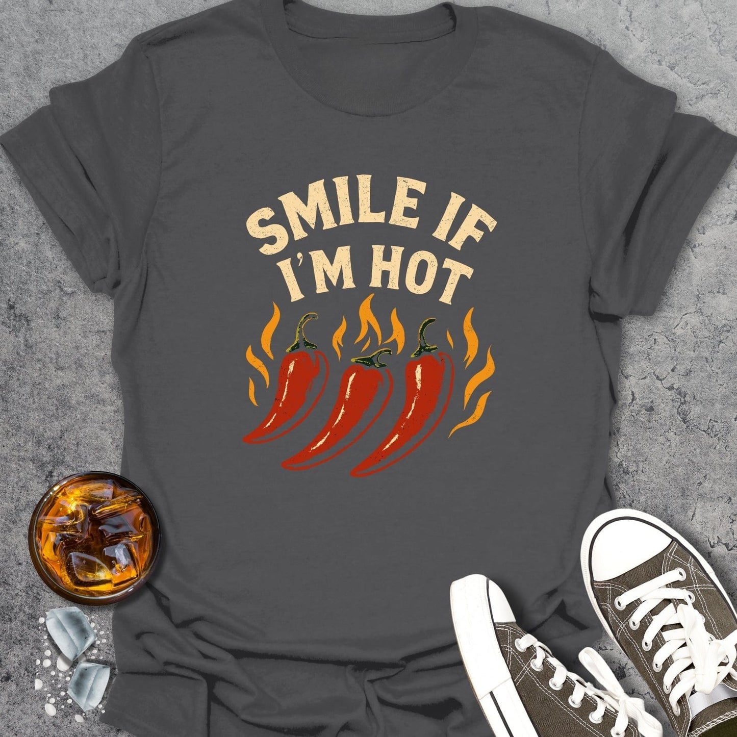 Smile If I'm Hot T-shirt