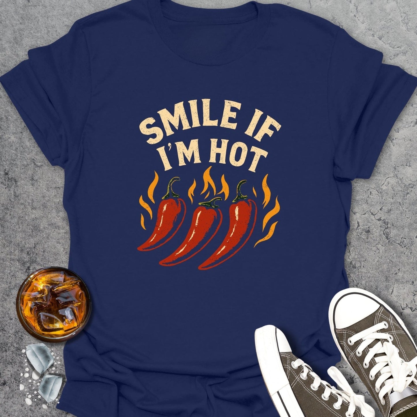 Smile If I'm Hot T-shirt