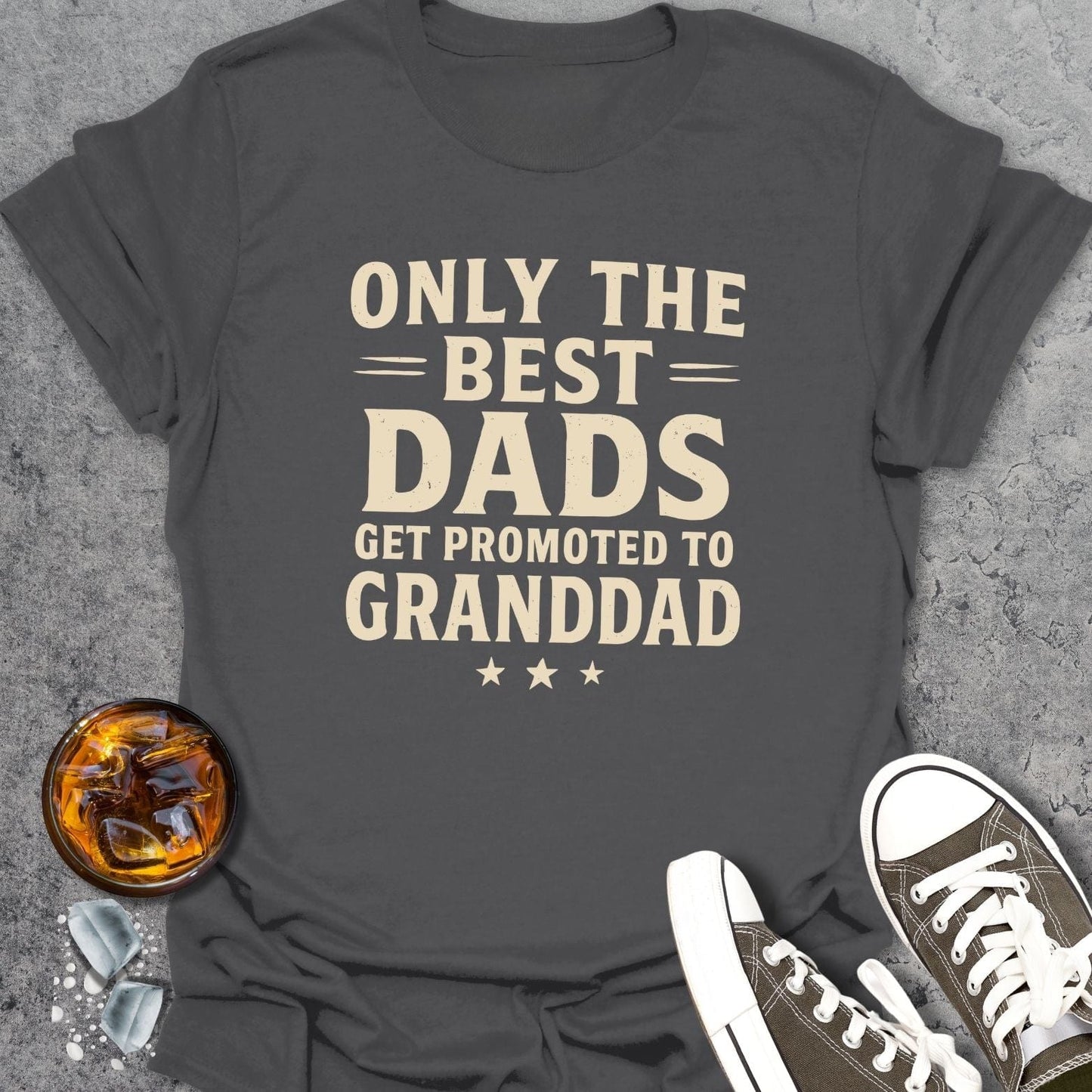Promoted To Granddad T-shirt