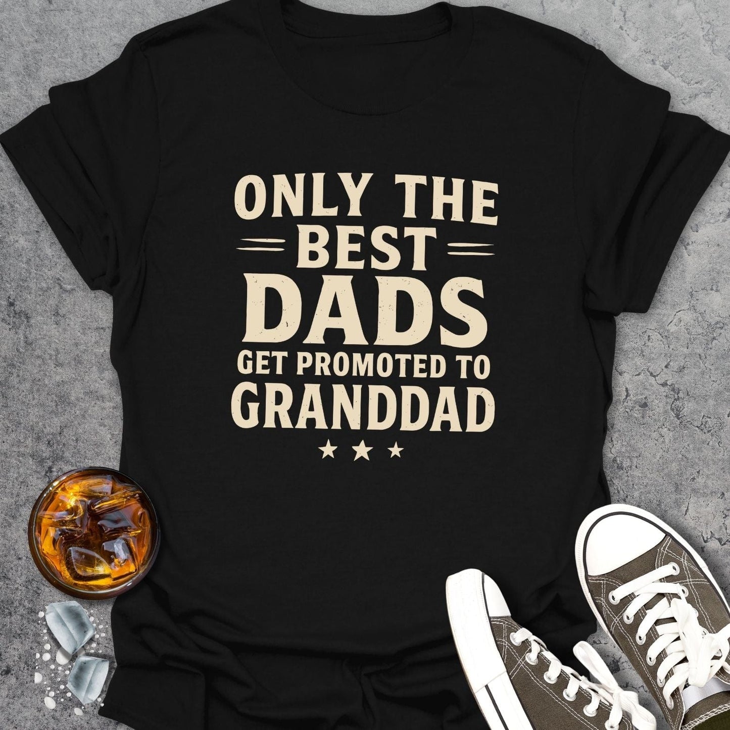Promoted To Granddad T-shirt