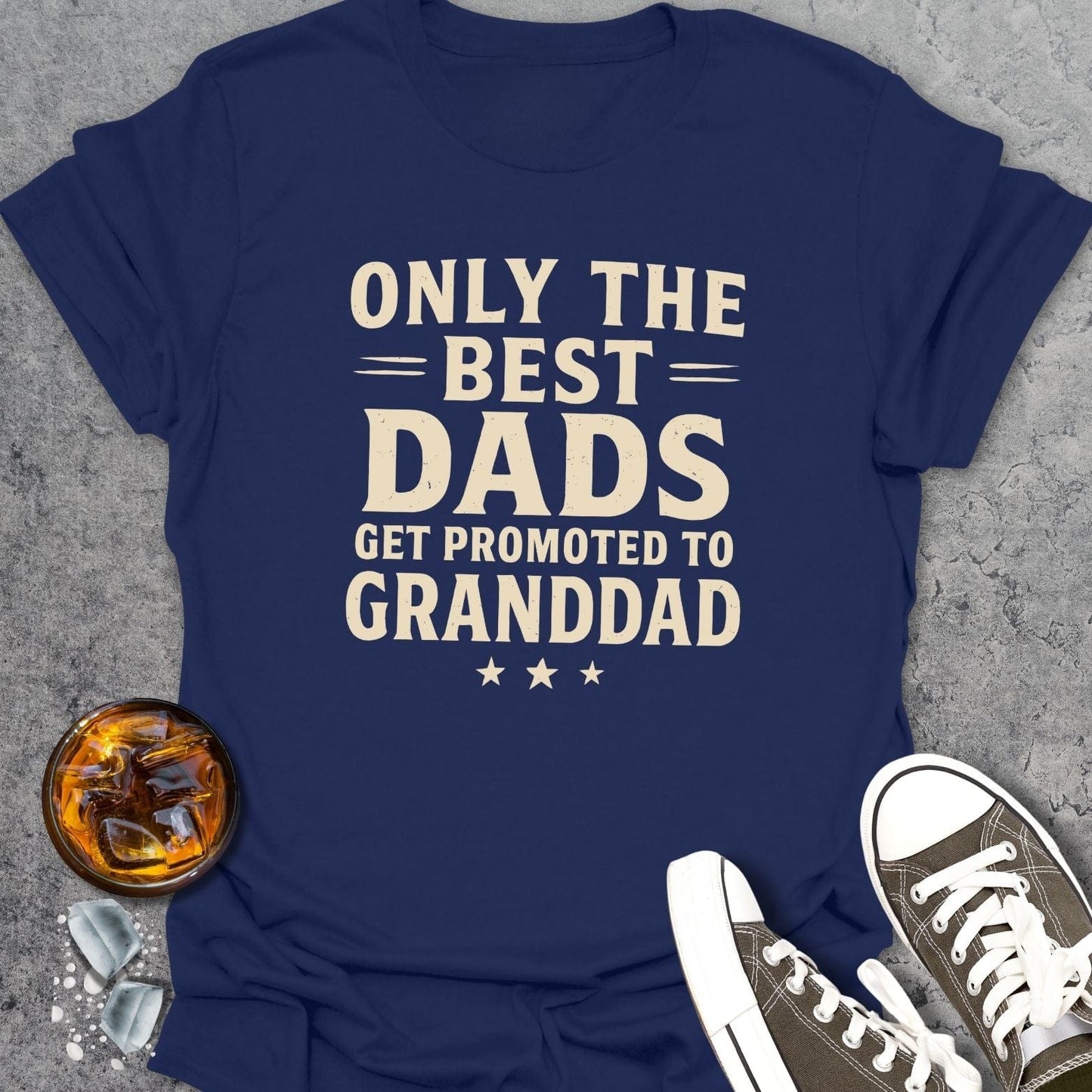 Promoted To Granddad T-shirt