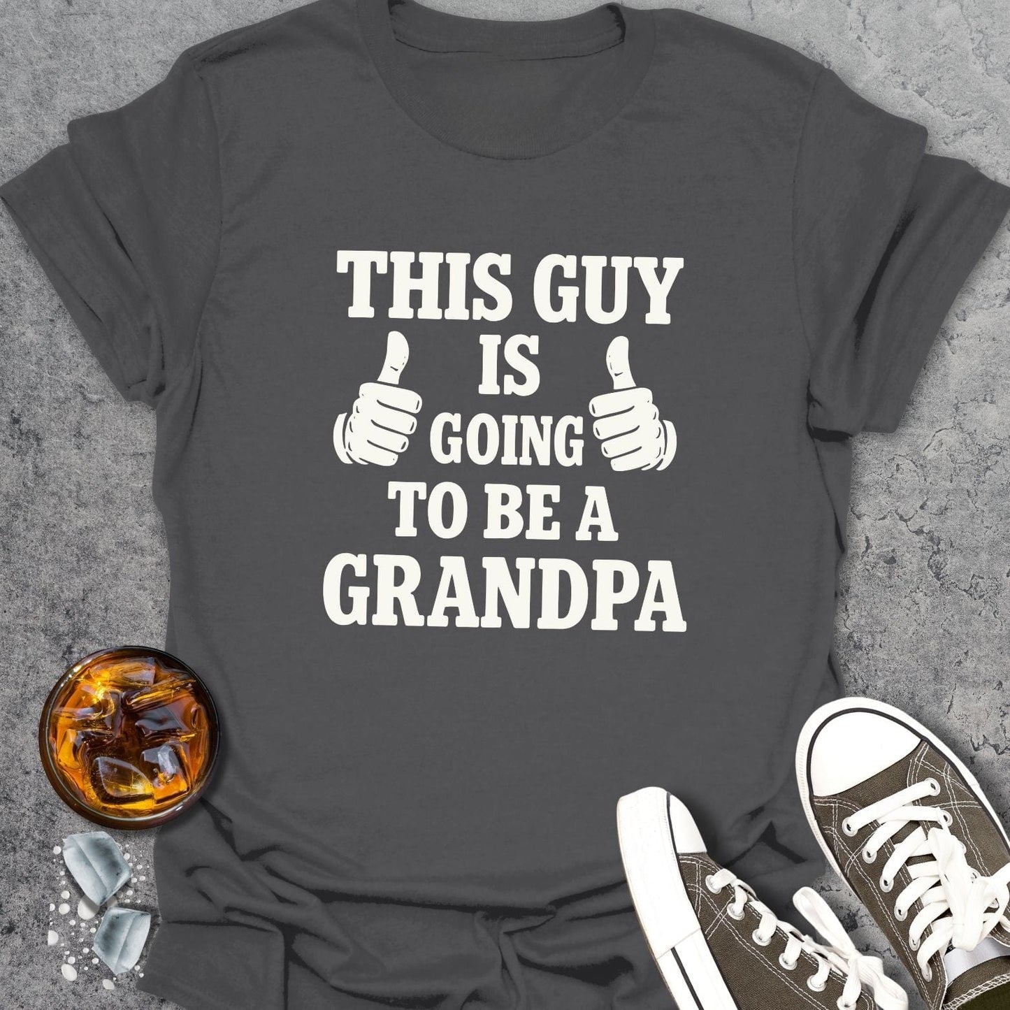 Grandpa Announcement T-shirt