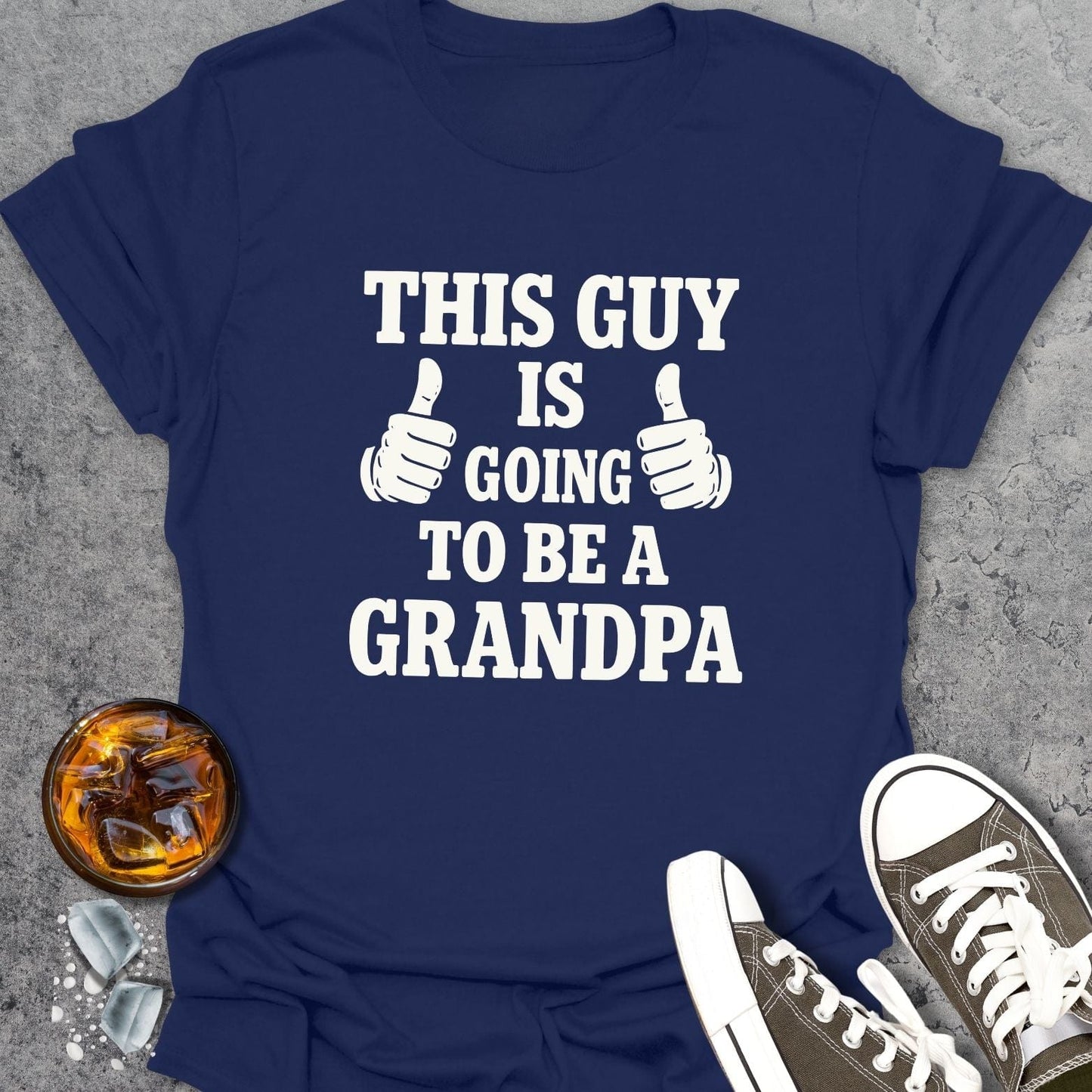 Grandpa Announcement T-shirt