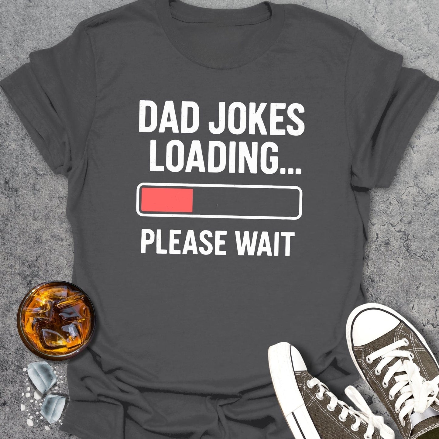 Dad Jokes Loading T-shirt
