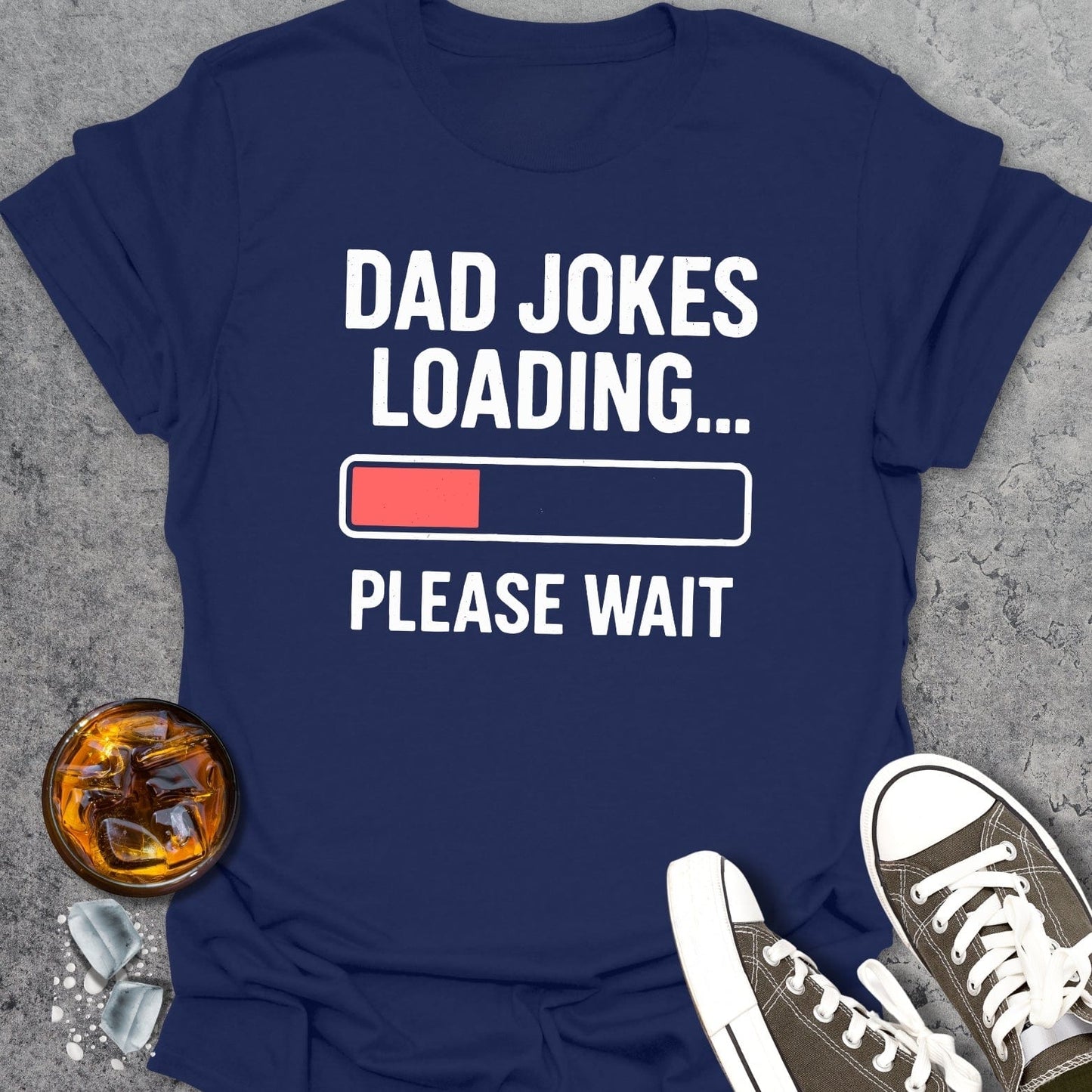 Dad Jokes Loading T-shirt