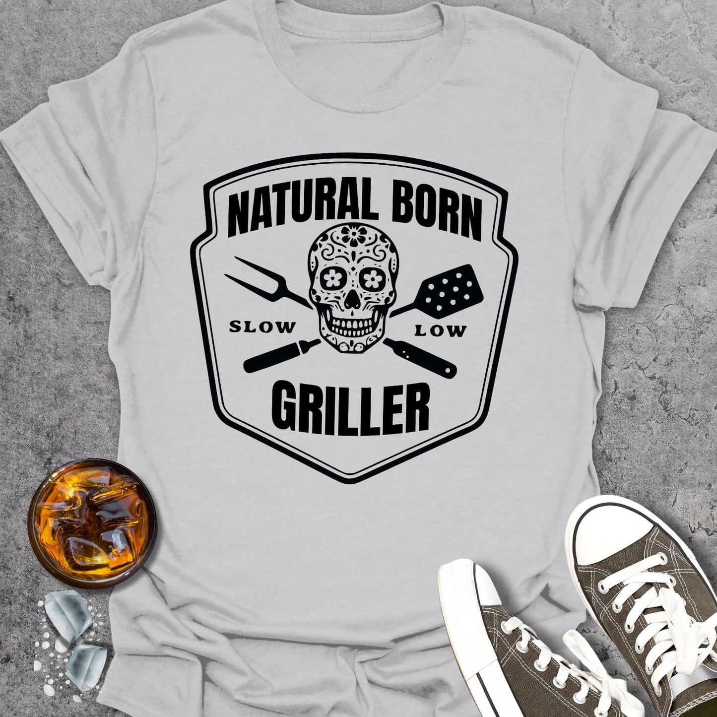 Natural Born Griller T-shirt