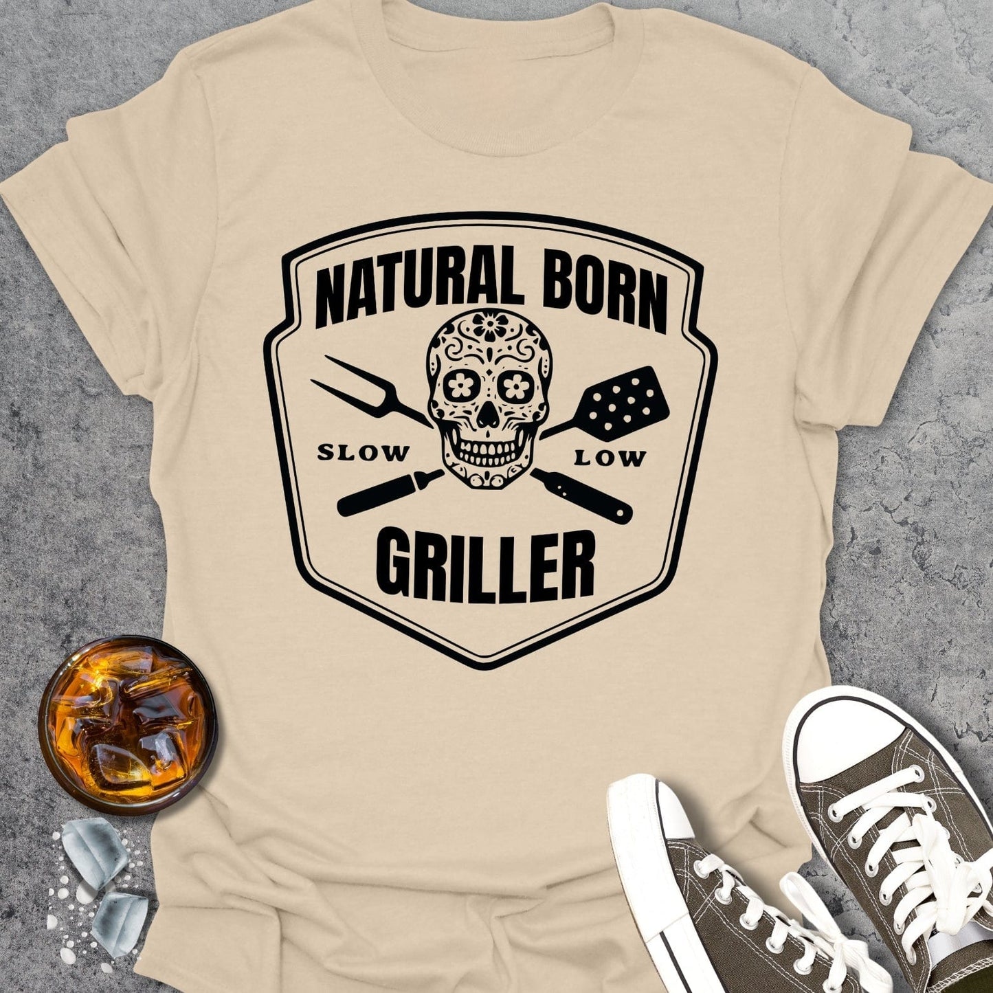 Natural Born Griller T-shirt