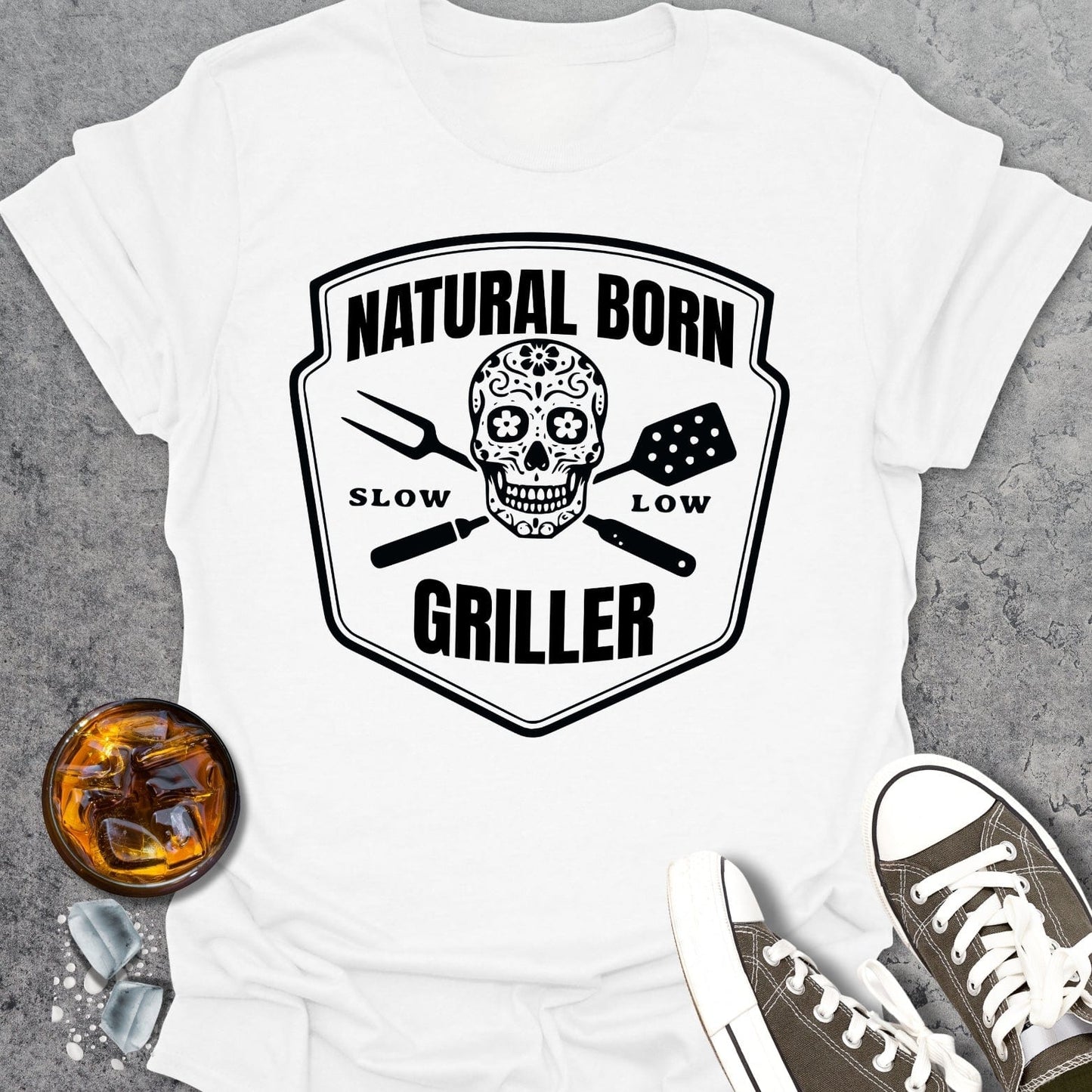 Natural Born Griller T-shirt