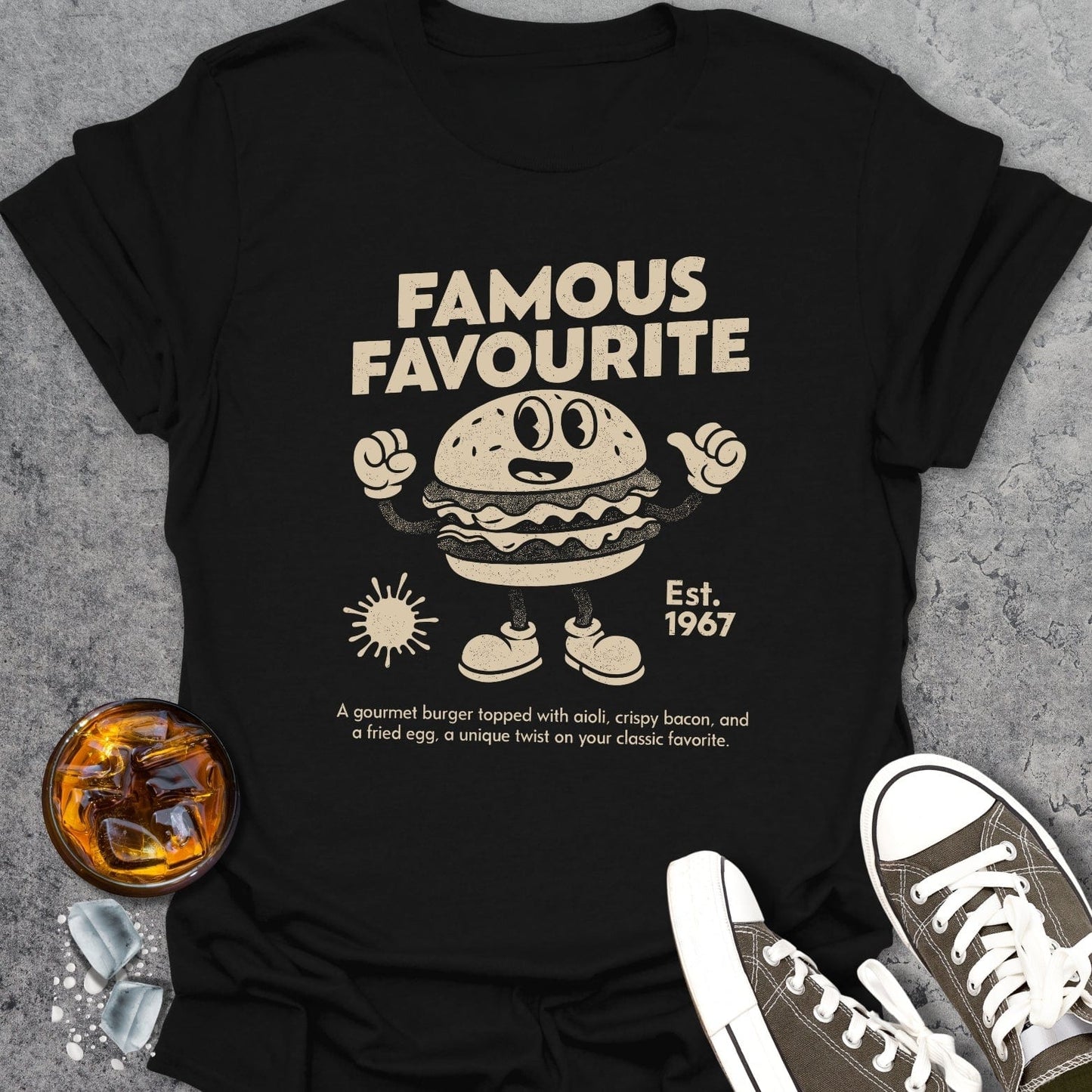 Famous Burger LIGHT T-shirt