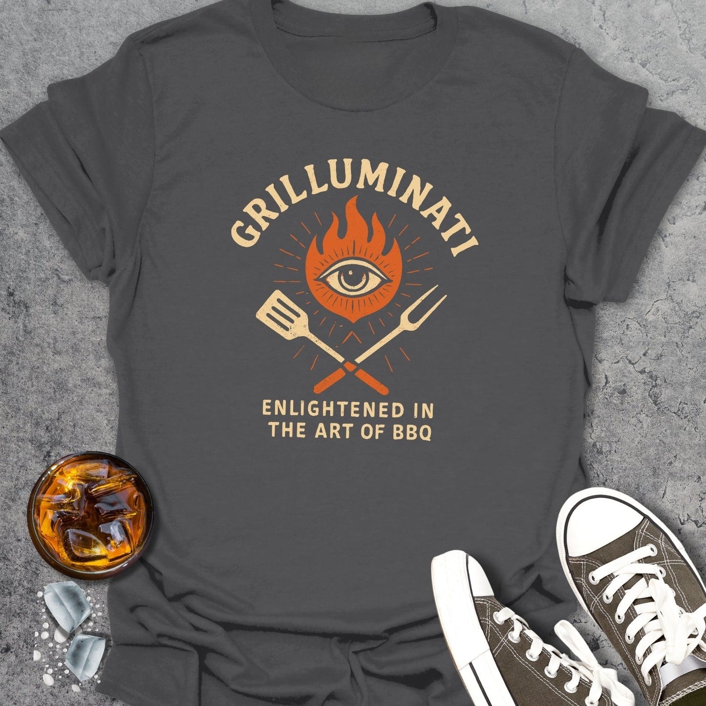 Grilluminati Funny  T-shirt