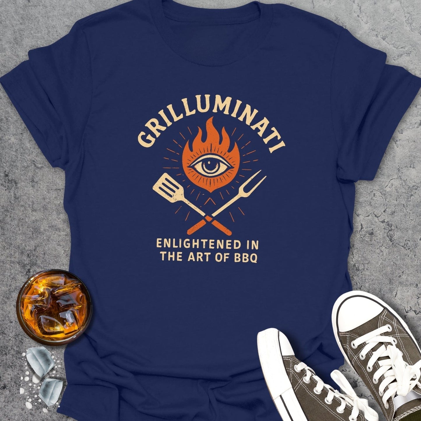 Grilluminati Funny  T-shirt