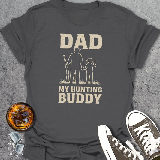 Dad My Hunting Buddy Girl T-shirt