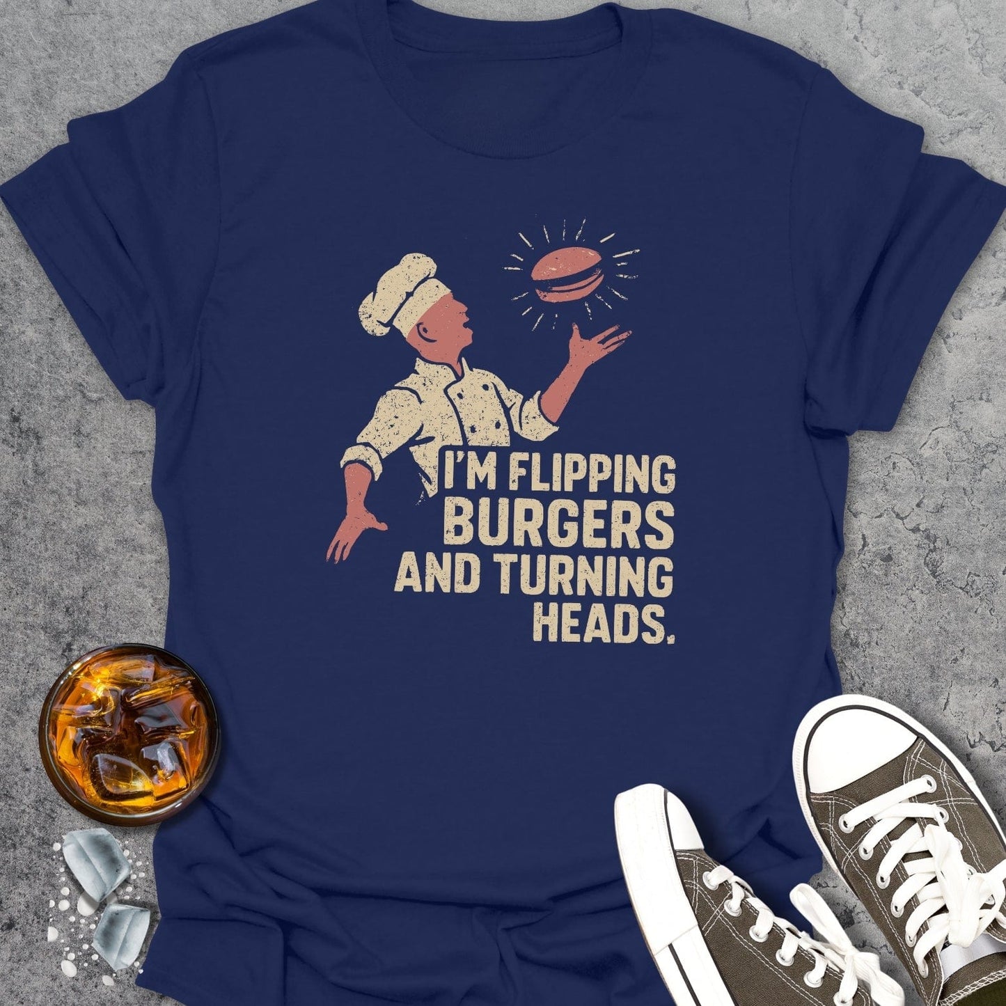 Flipping Burgers T-shirt
