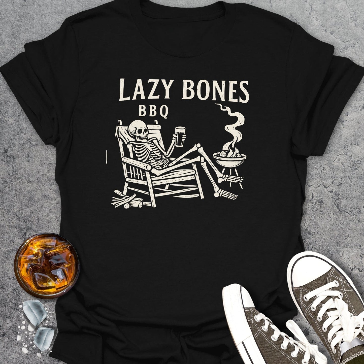 Lazy Bones BBQ T-shirt