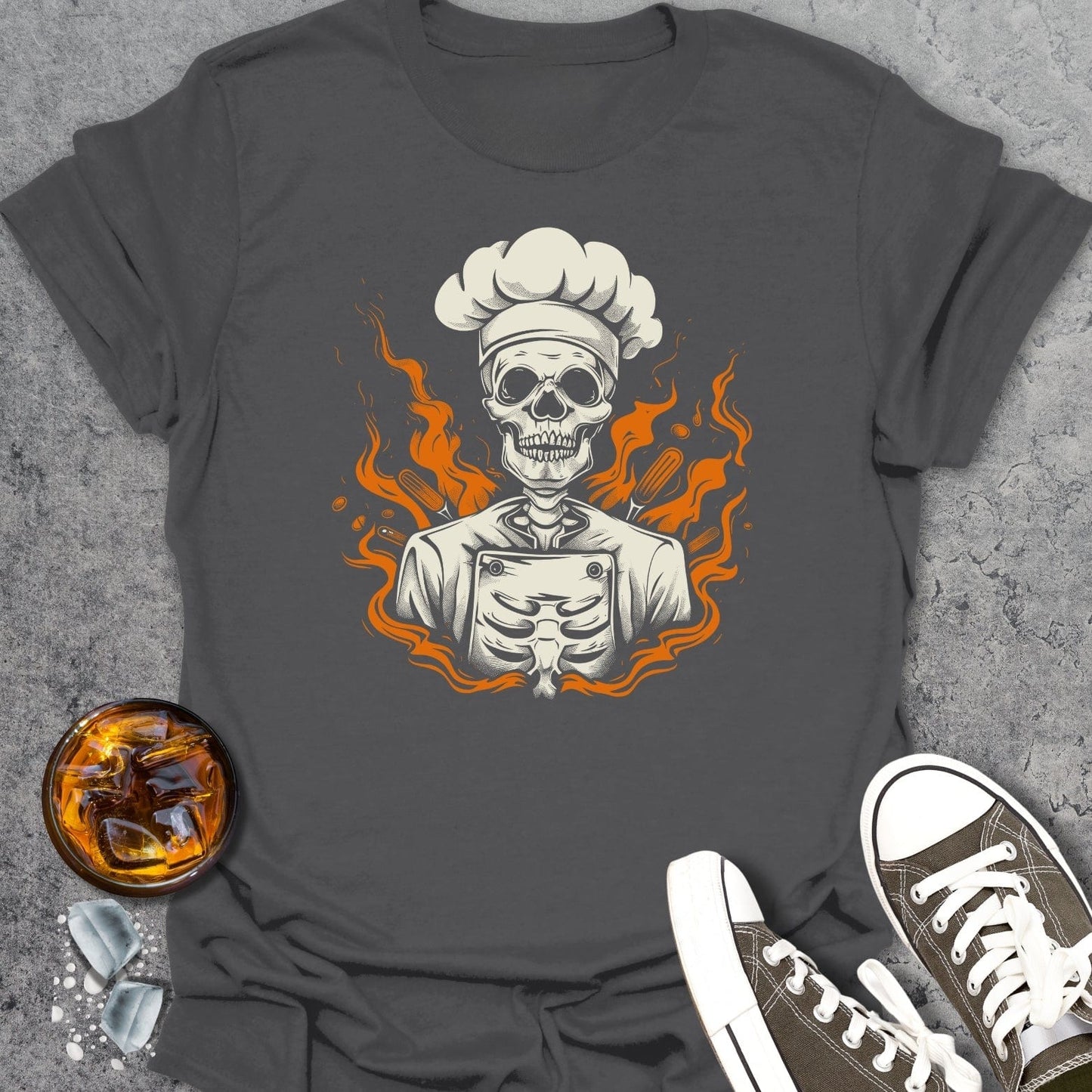 Skeleton Chef T-shirt