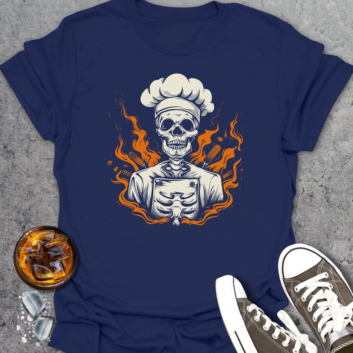 Skeleton Chef T-shirt