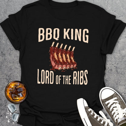Lord of the Ribs BBQ Throne T-shirt