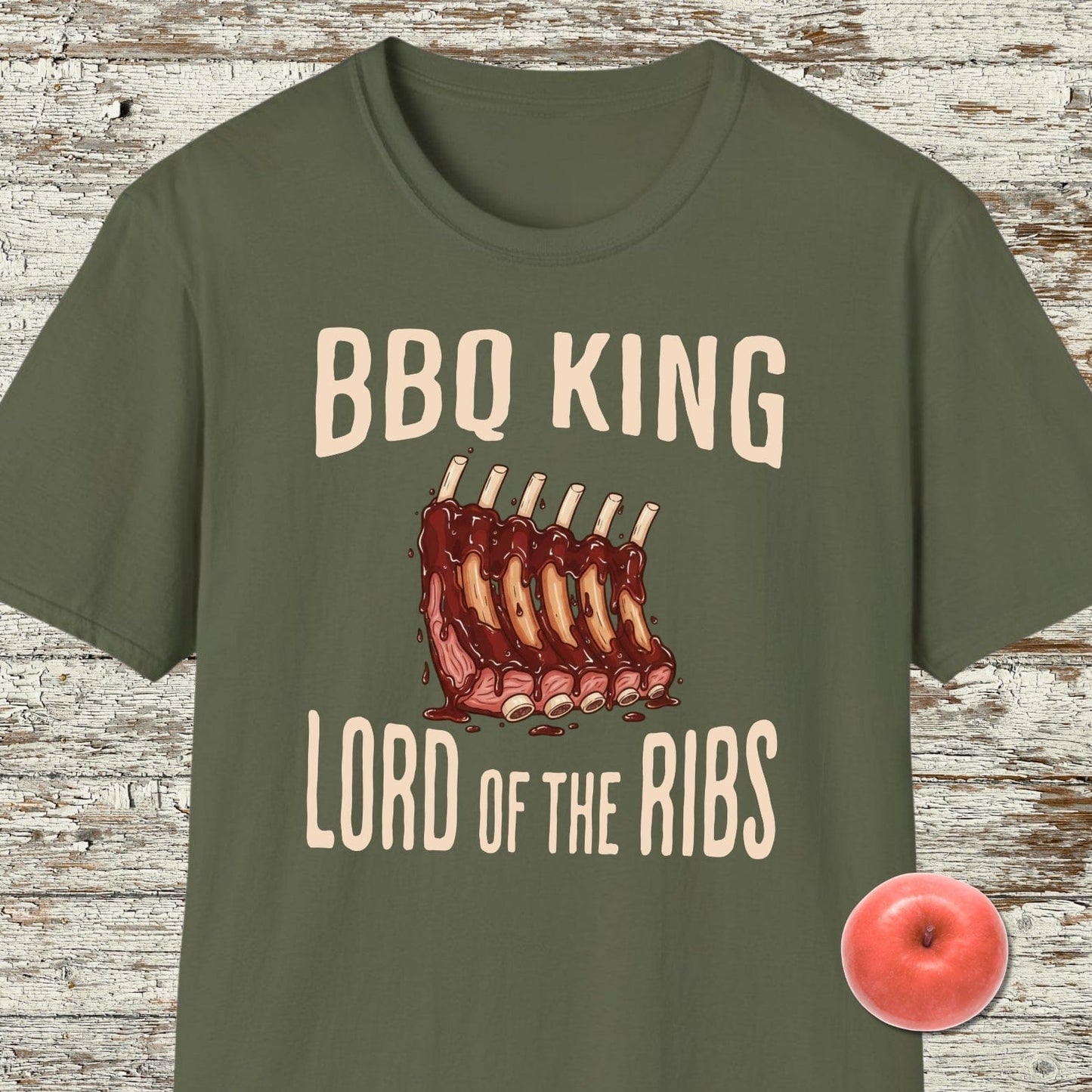 Lord of the Ribs BBQ Throne T-shirt