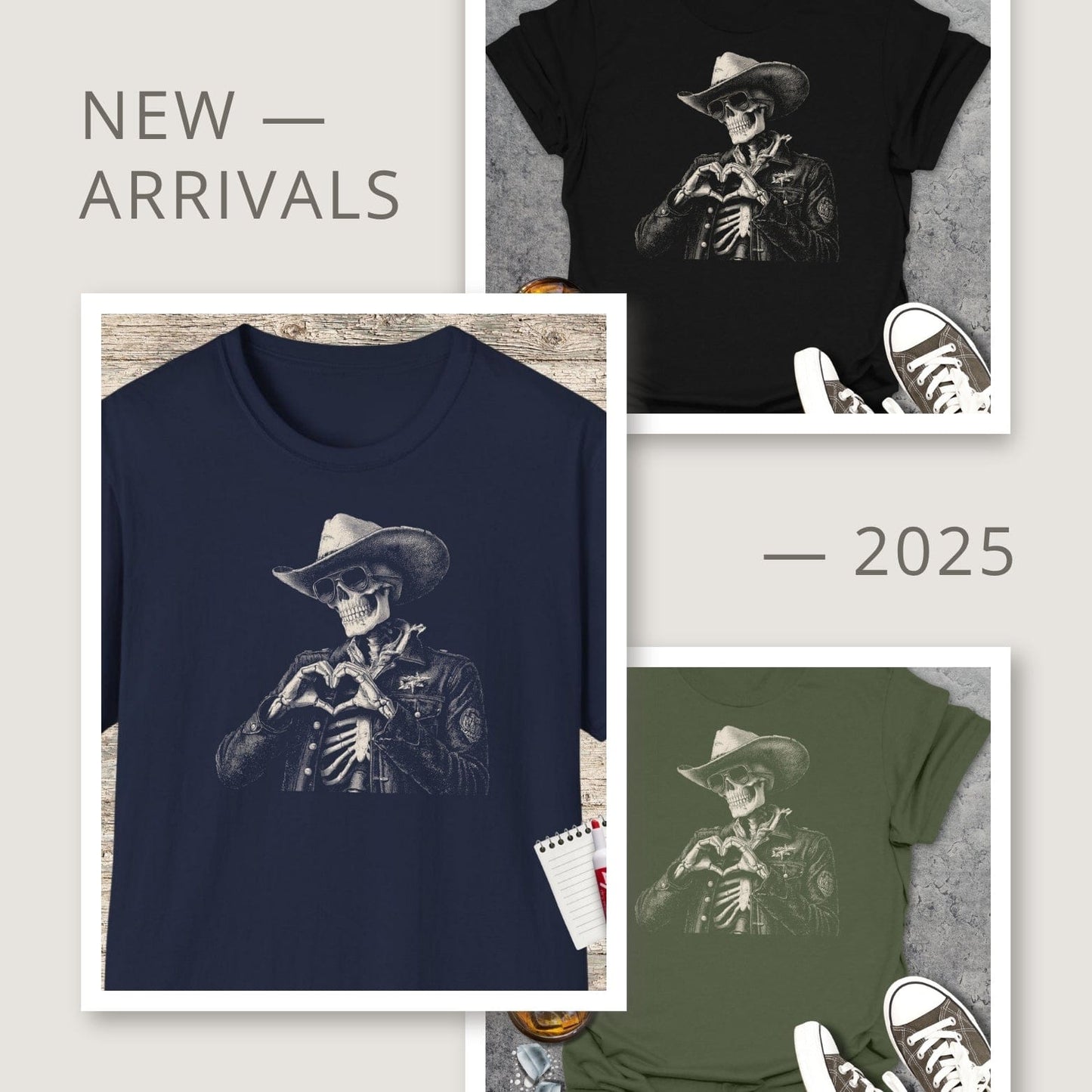 Friendly Skeleton Funny - T-Shirt