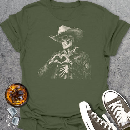 Friendly Skeleton Funny - T-Shirt