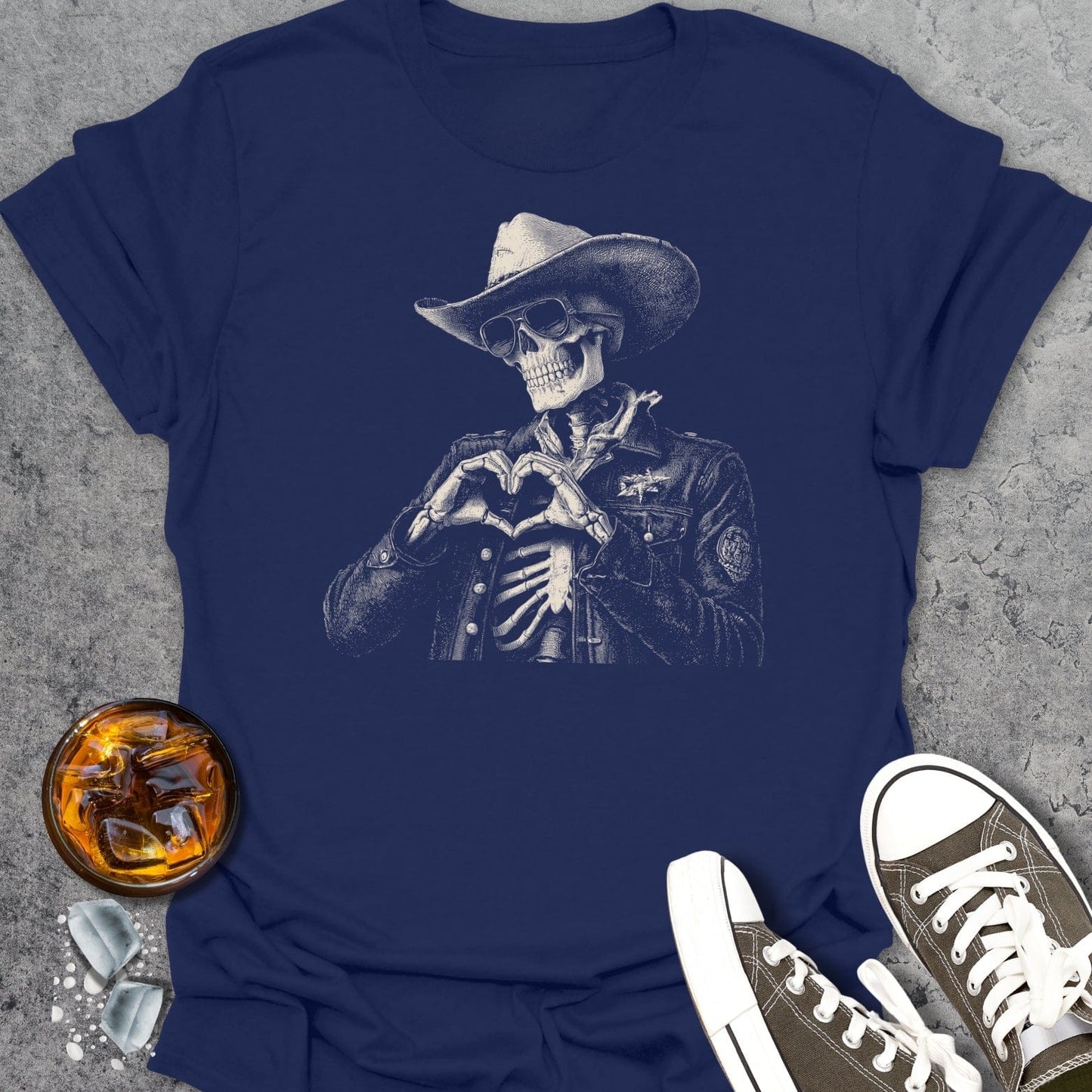 Friendly Skeleton Funny - T-Shirt