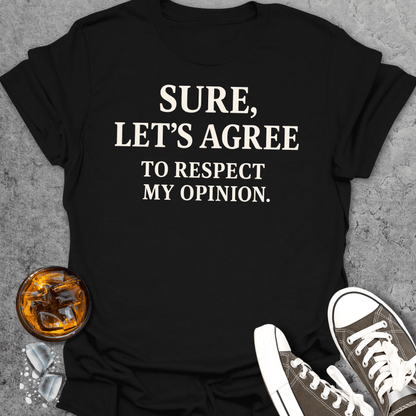 Let's Agree Funny - T-Shirt