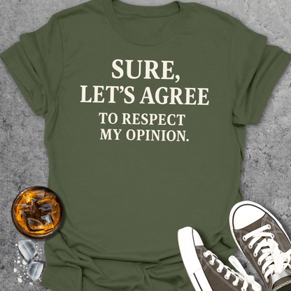 Let's Agree Funny - T-Shirt