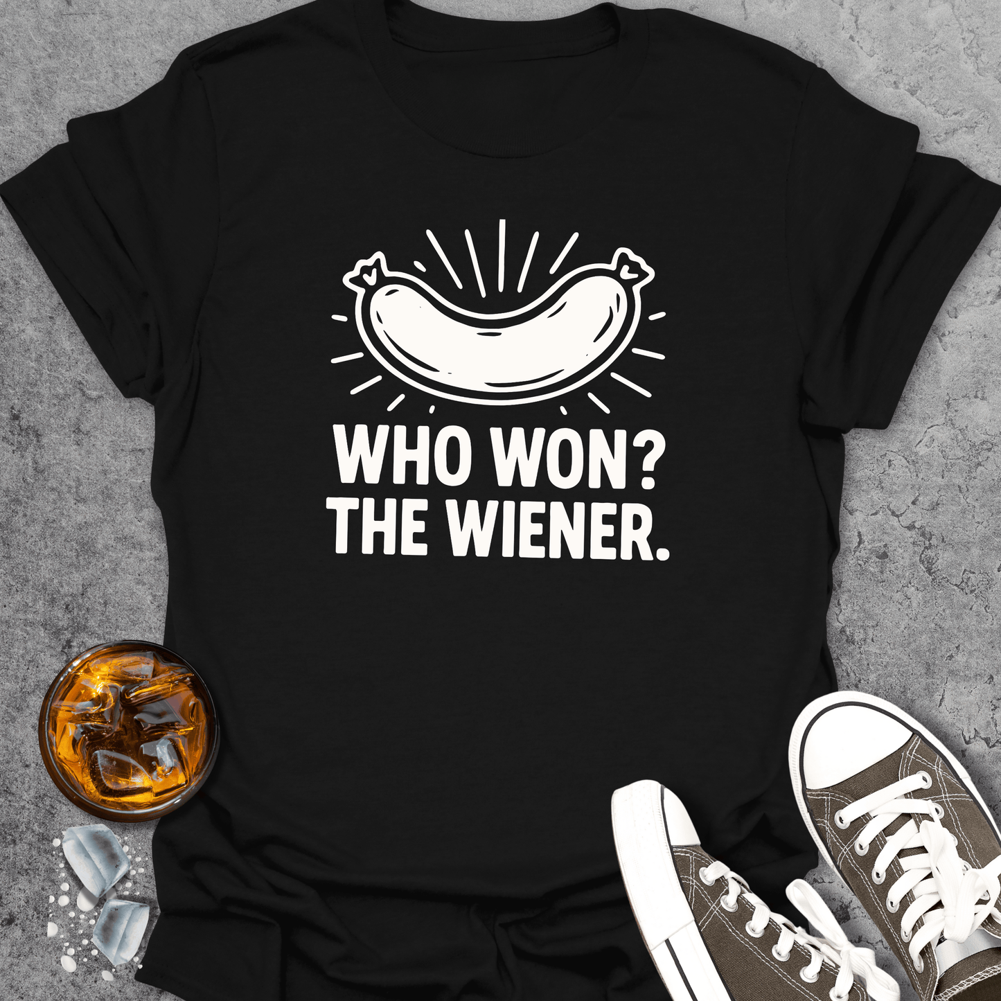 Who Won Funny - T-Shirt