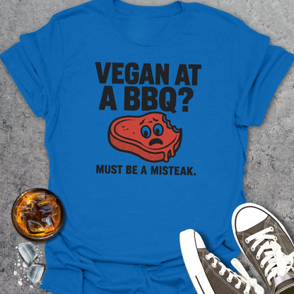Vegan At A BBQ Funny T-shirt