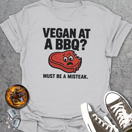 Vegan At A BBQ Funny T-shirt
