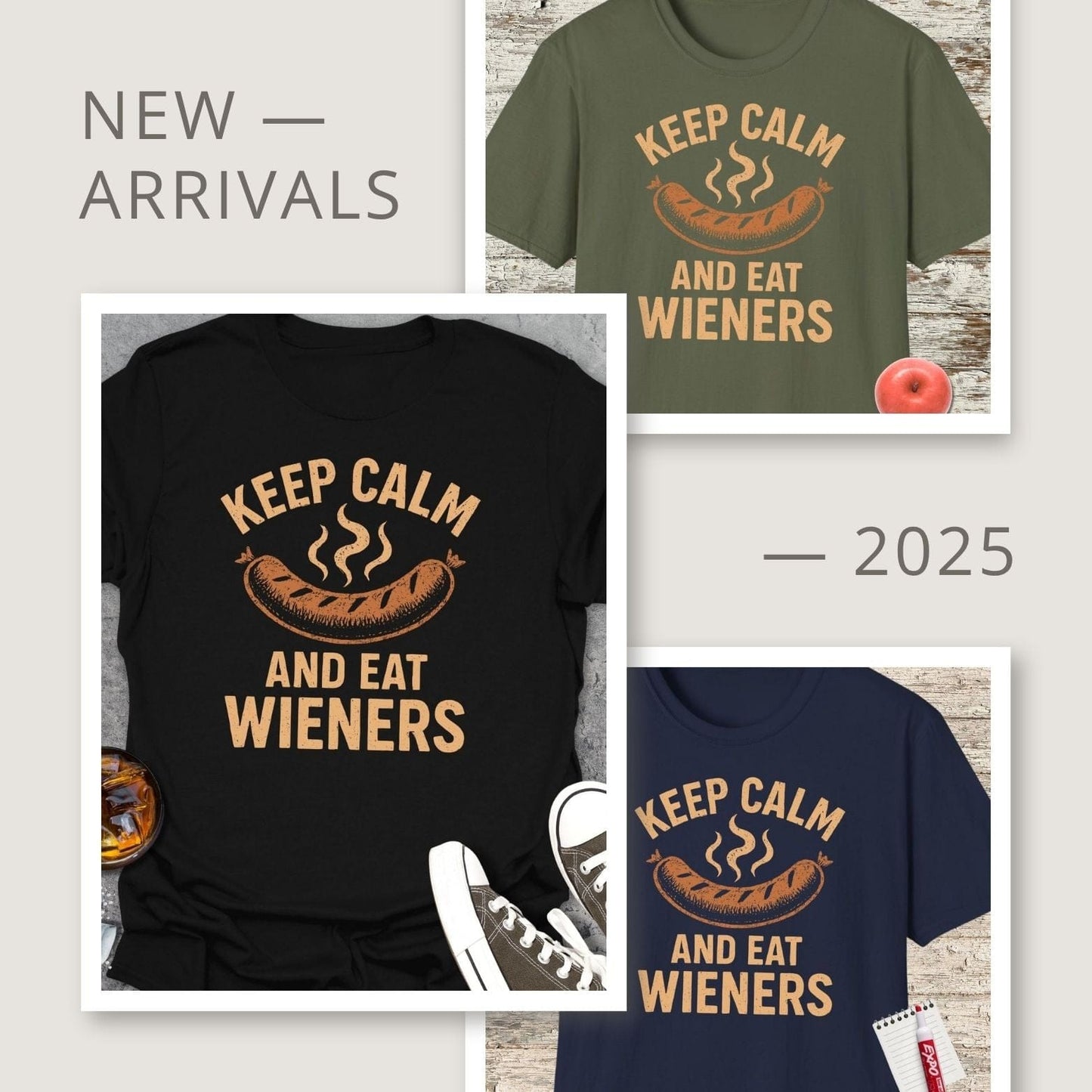 Keep Calm Funny T-Shirt