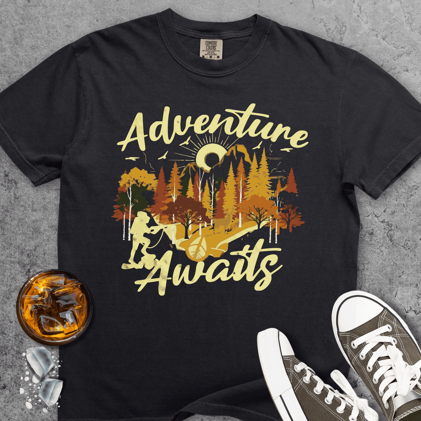 Adventure Awaits Comfort Colors 1717 Tee