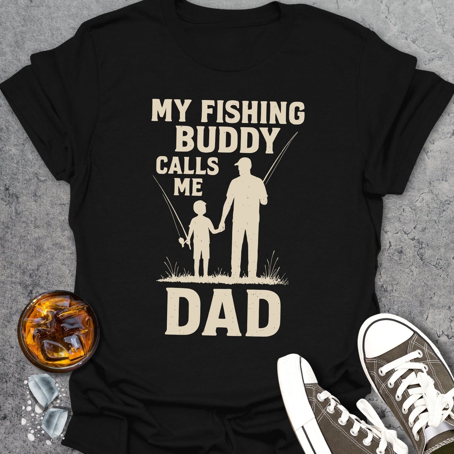 My Fishing Buddy Calls Me Dad T-Shirt