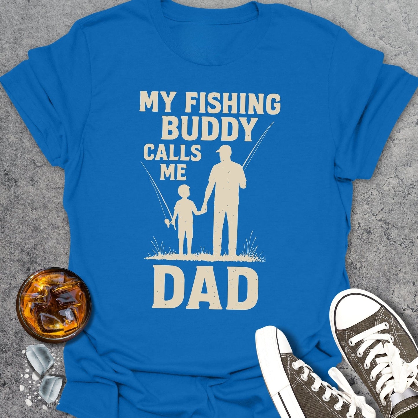 My Fishing Buddy Calls Me Dad T-Shirt