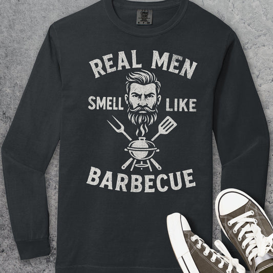 Real Me Smell Like Barbecue Comfort Colors Long-Sleeve