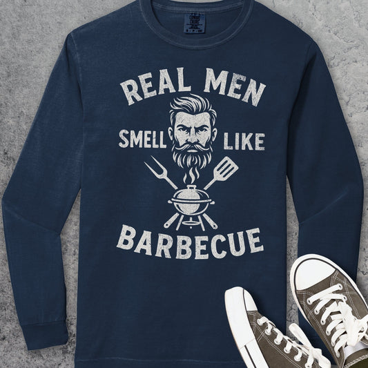 Real Me Smell Like Barbecue Comfort Colors Long-Sleeve