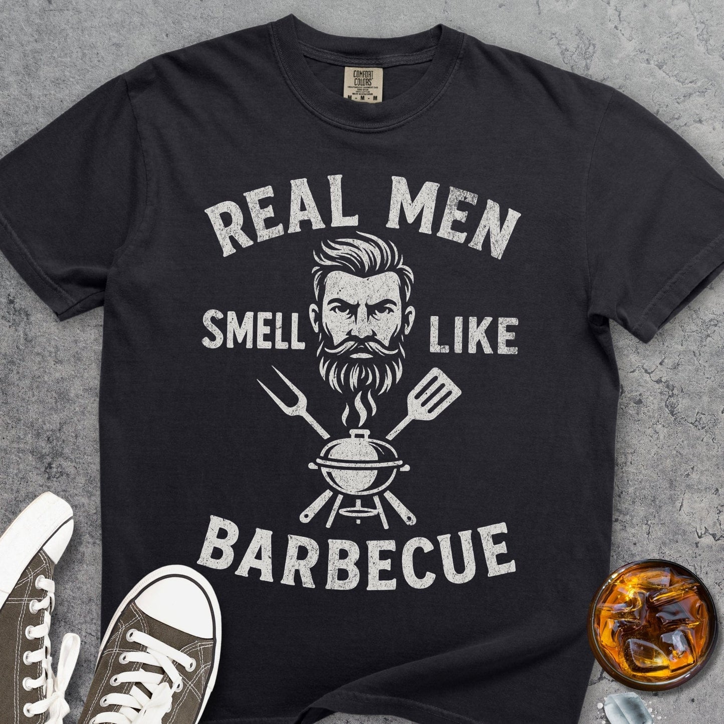 Real Me Smell Like Barbecue Comfort Colors 1717 Tee