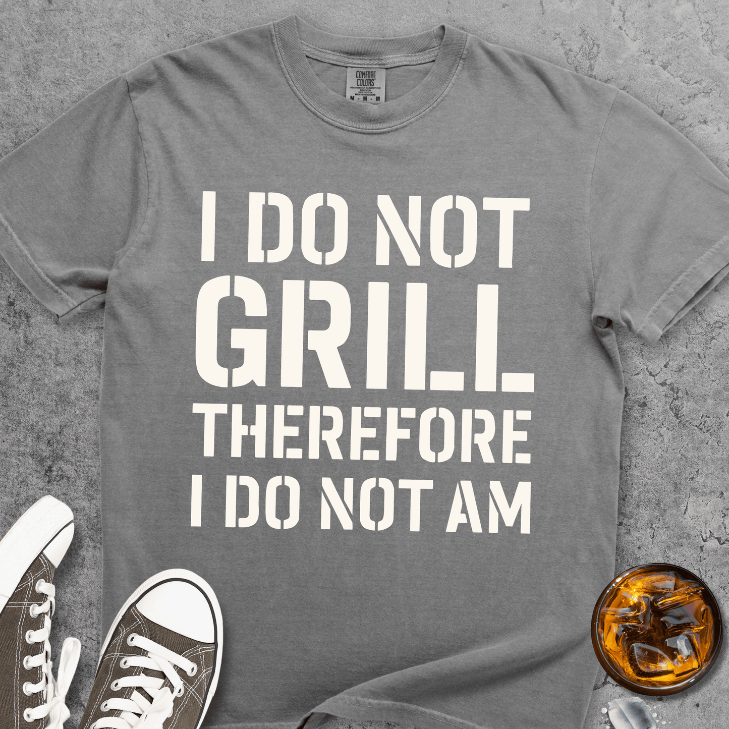 I Do Not Grill Funny Comfort Colors 1717 Tee