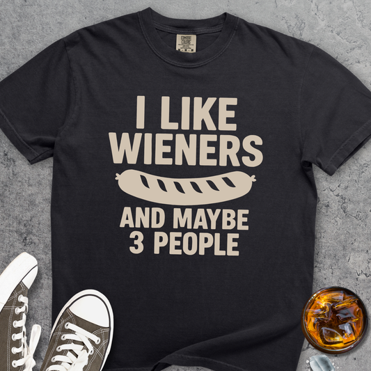 I Like Wieners Comfort Colors 1717 Tee
